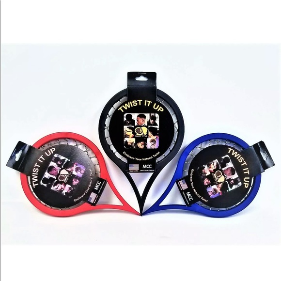 COPY - TWIST IT UP COMB -RED - Picture 4 of 4